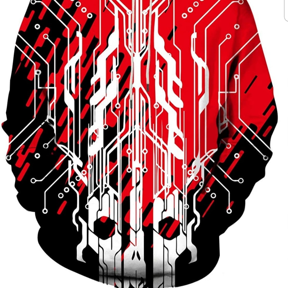 Asylvain Unisex Graphic Hoodies 3D Cool Design Pri